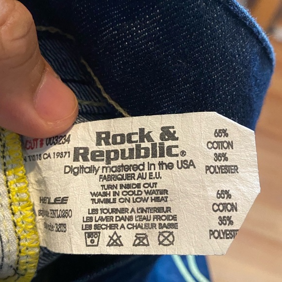 Rock &  Republic Denim Jeans - Picture 6 of 7